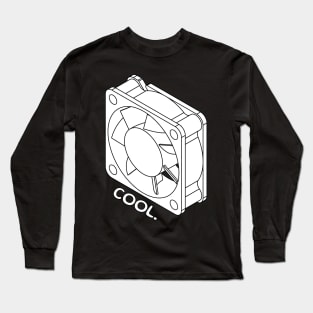 Cool Fan Mechanical Engineer 3D Printer Maker Long Sleeve T-Shirt